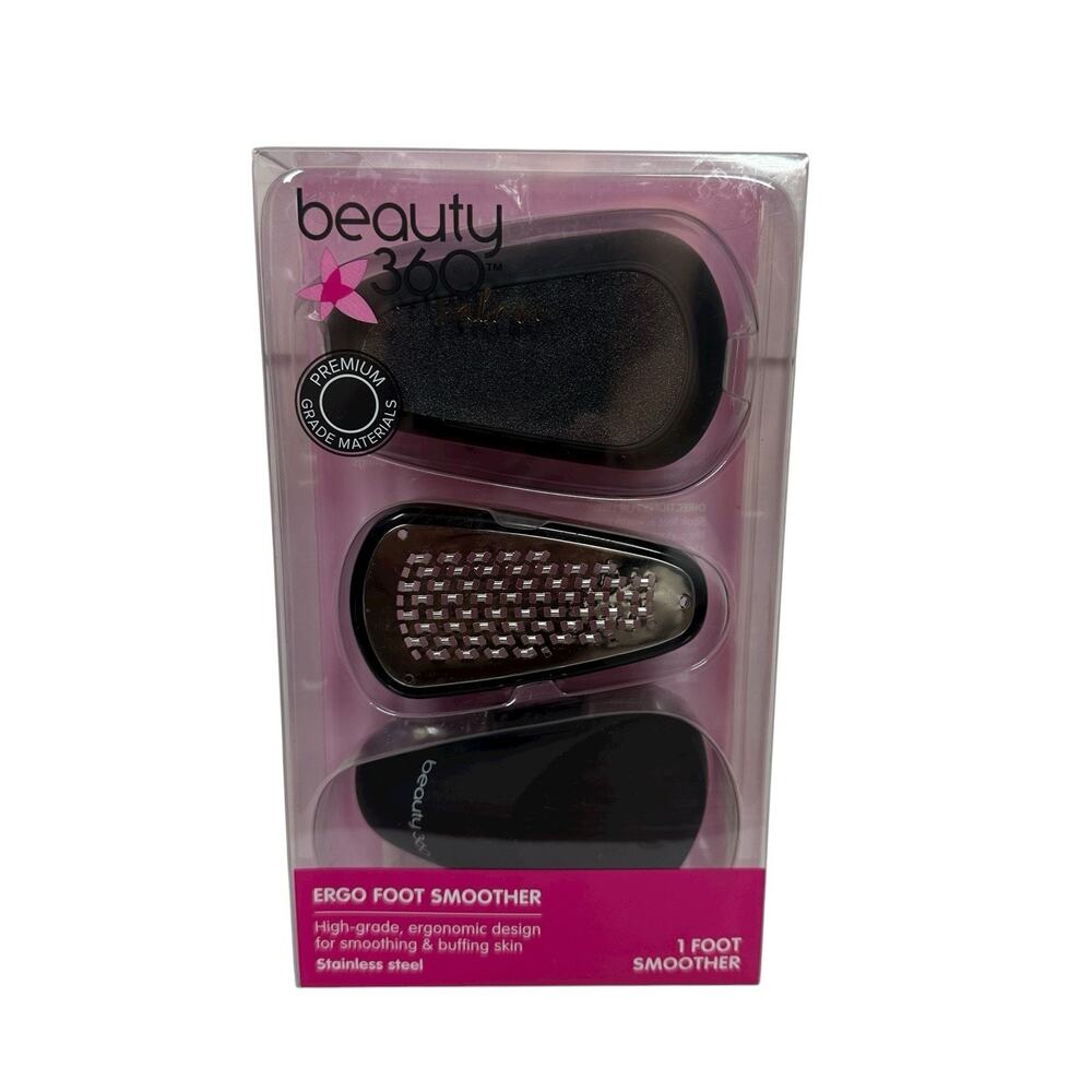 NEW Ergo Foot‎ Smoother for Smoothing and Buffing Skin by Beauty 360 Pedicure
